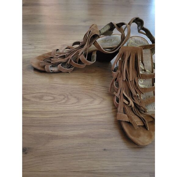 Sam Edelman Sandra Fringe Wedge - Picture 3 of 13